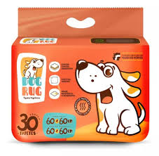 Tapete Higiênico Para Caes Dog Rug 60x60 - 30 Unidades