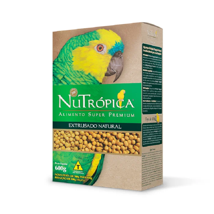 NuTrópica® Papagaio Natural - embalagem: 600g