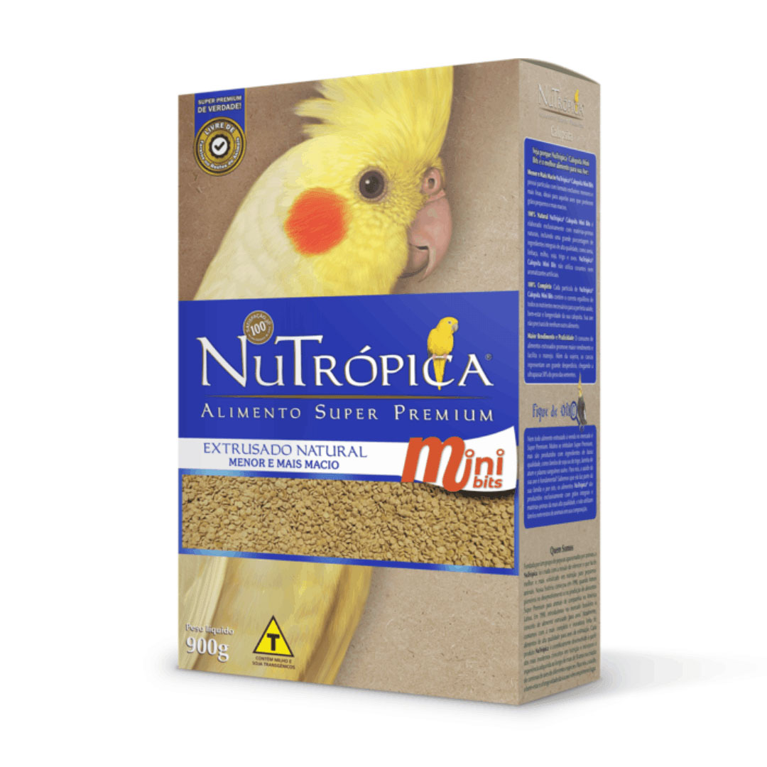 NuTrópica® Calopsita Nat. Mini Bits - 900g