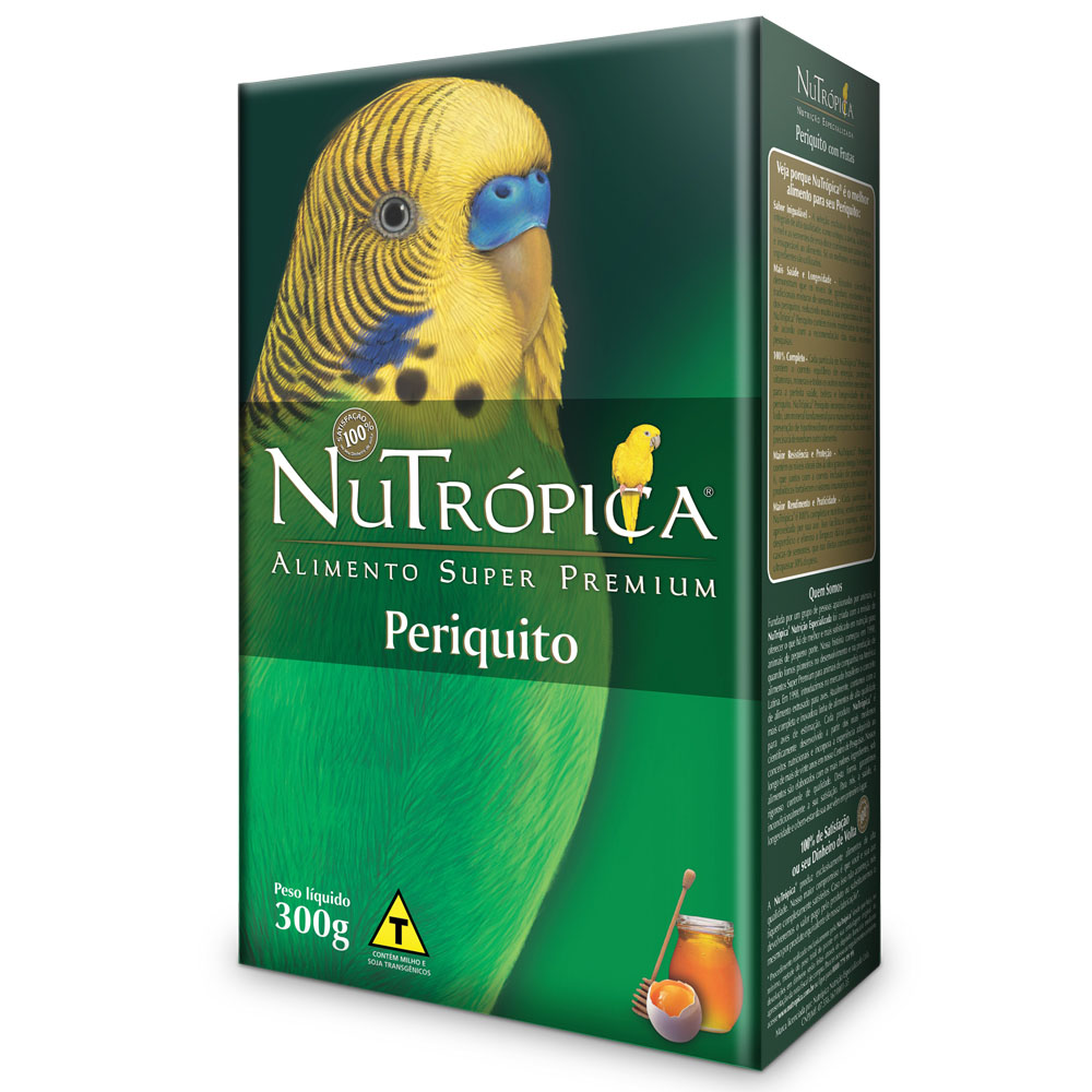 NuTrópica® Periquito c/ frutas - 300g